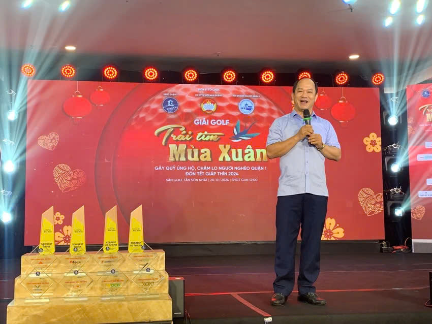 GIẢI GOLF "TRÁI TIM MÙA XUÂN" - NỐI VÒNG TAY CHIA SẺ